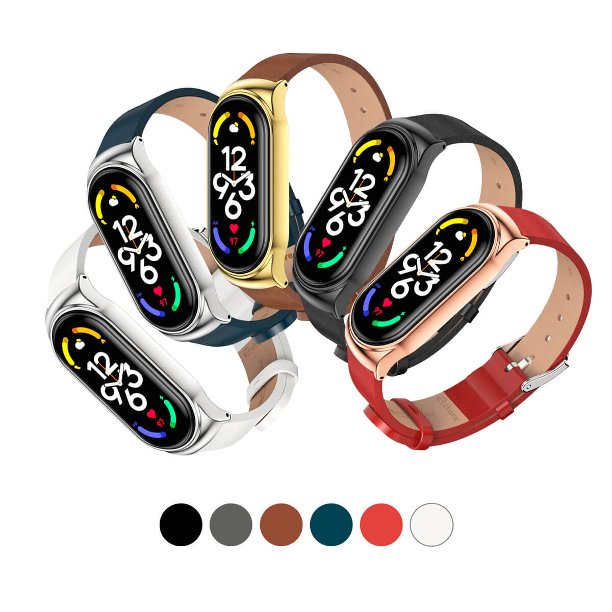 Correa Para Xiaomi Mi Band 7 Colores - IziStore Peru