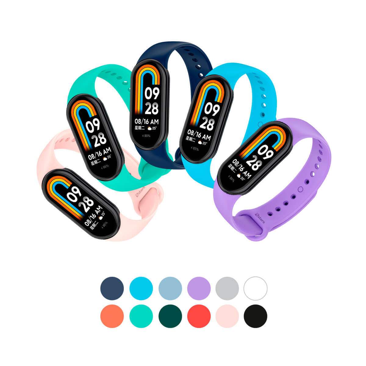 Repuesto de Brazalete para Reloj / Smartwatch Xiaomi | Mi Band 3 / Mi Smart  Band 4 | 11 Colores | CCE-COR-04